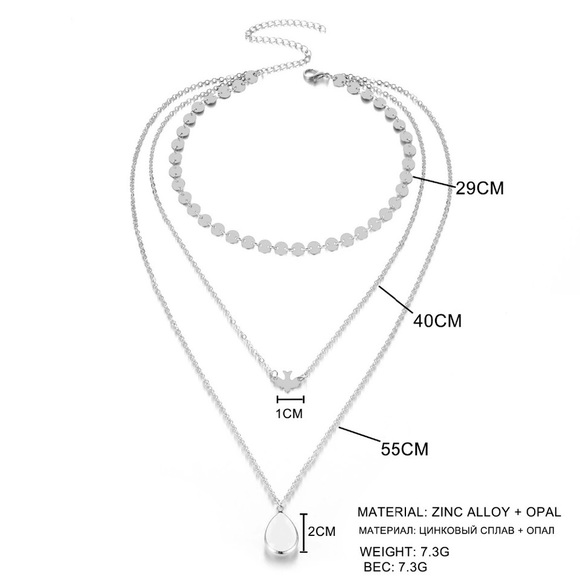 LAST 1 Restocked New Multi Layer Dainty Necklace - Picture 5 of 5